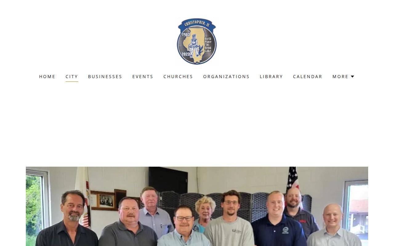 Franklin County Christopher Police Department contact page for arrest records and booking questions